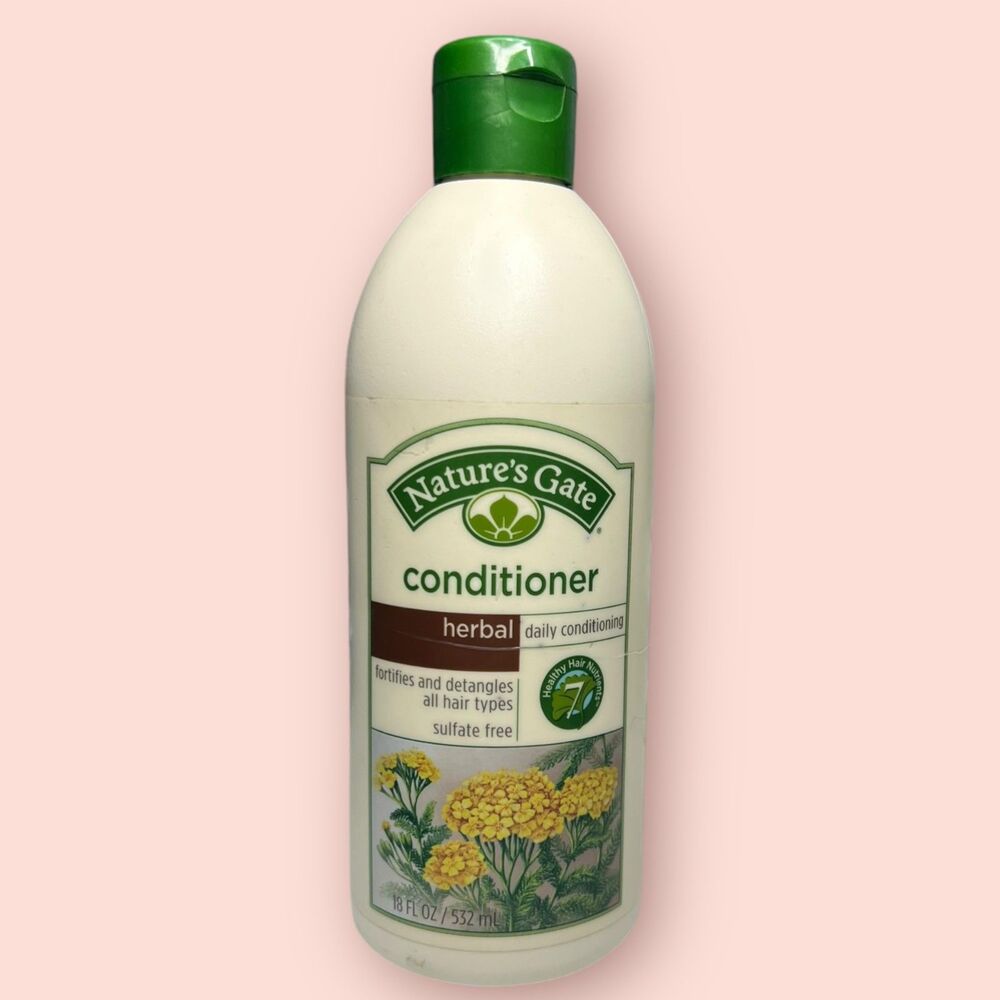 Nature's Gate Herbal Daily Conditioner Chamomile Lavender Used